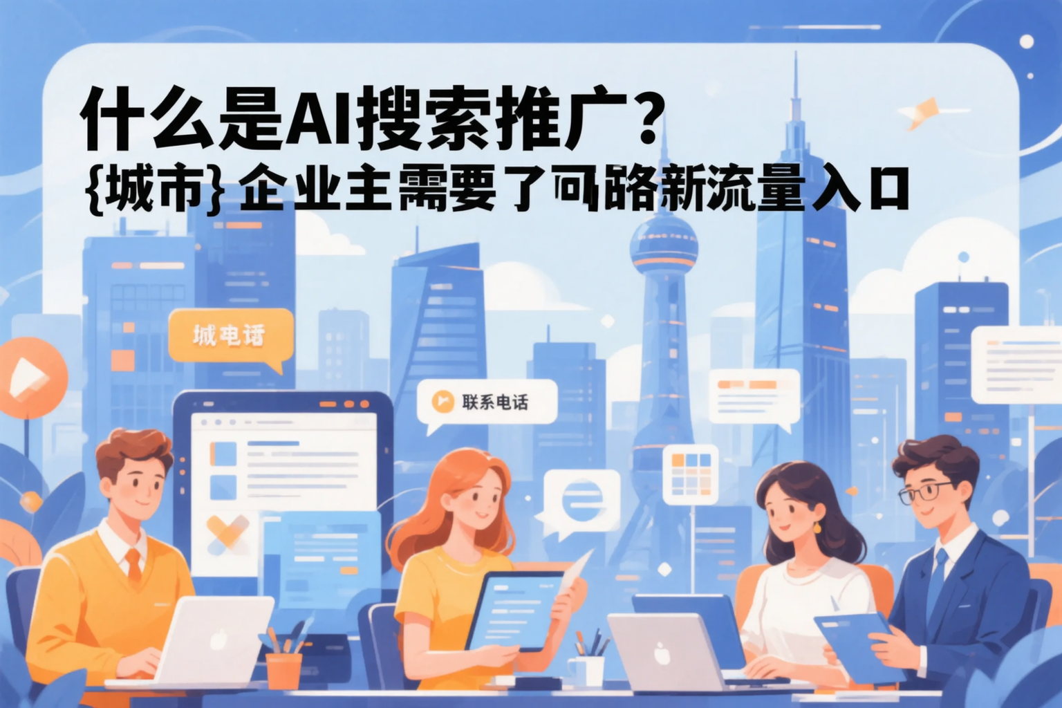 什么是AI搜索推广？许昌企业主需要了解的新流量入口