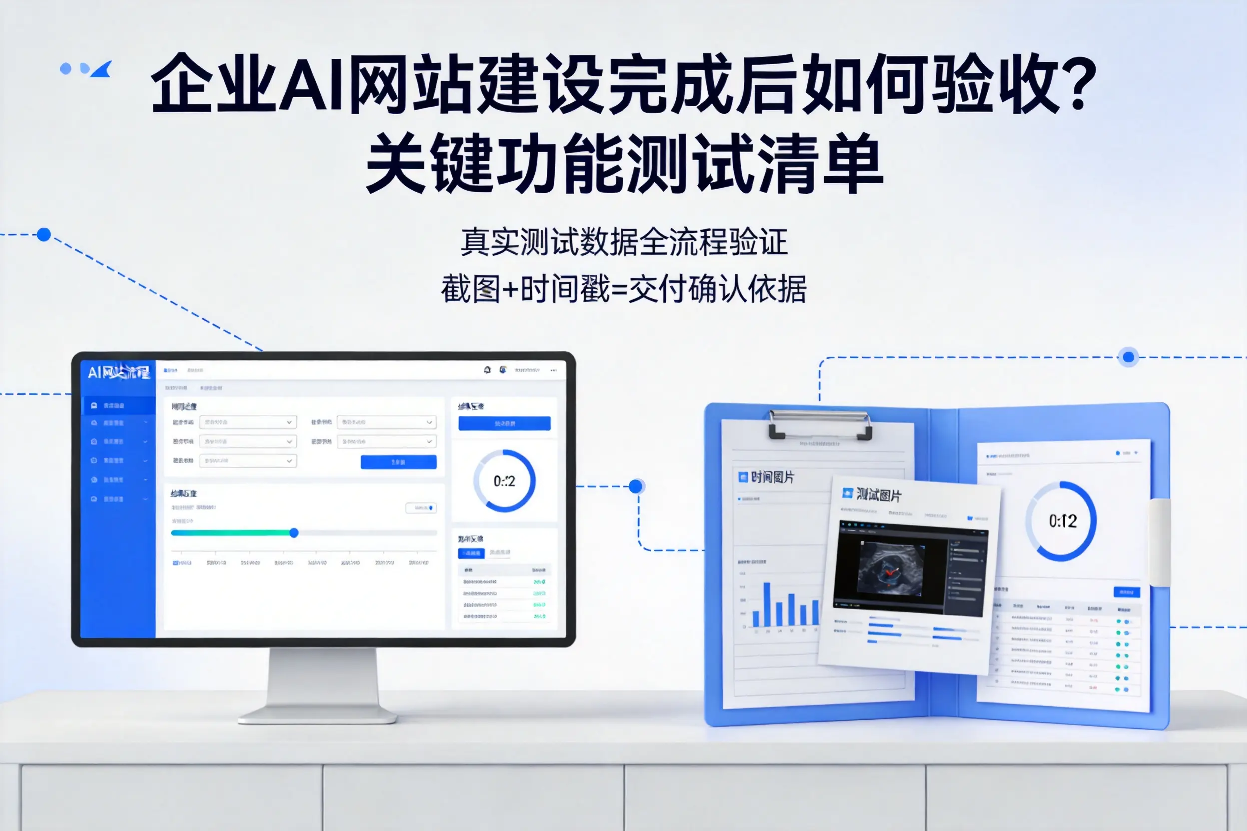 许昌企业AI网站建设完成后如何验收?关键功能测试清单