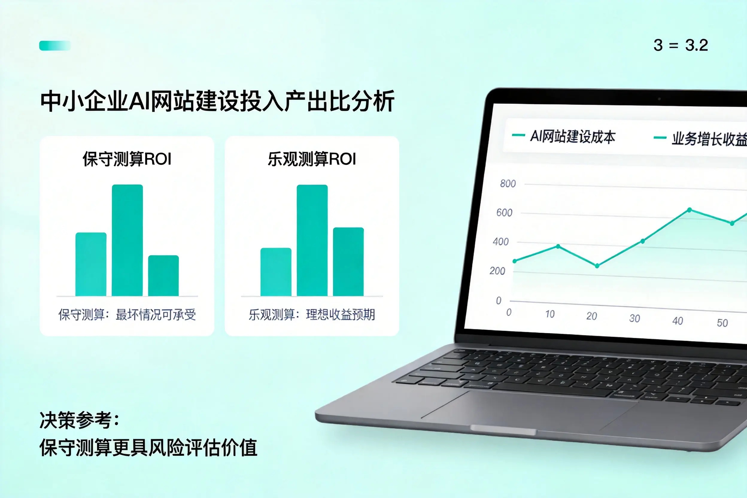 许昌中小企业AI网站建设投入产出比怎么算?先看这份分析
