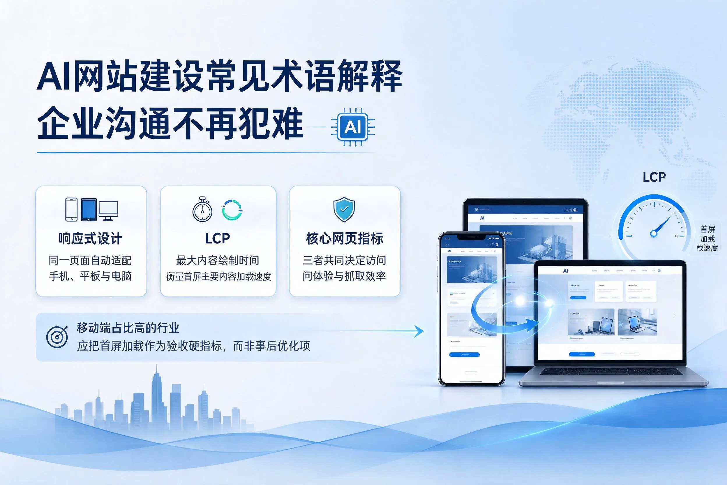 AI网站建设常见术语解释,许昌企业沟通不再犯难