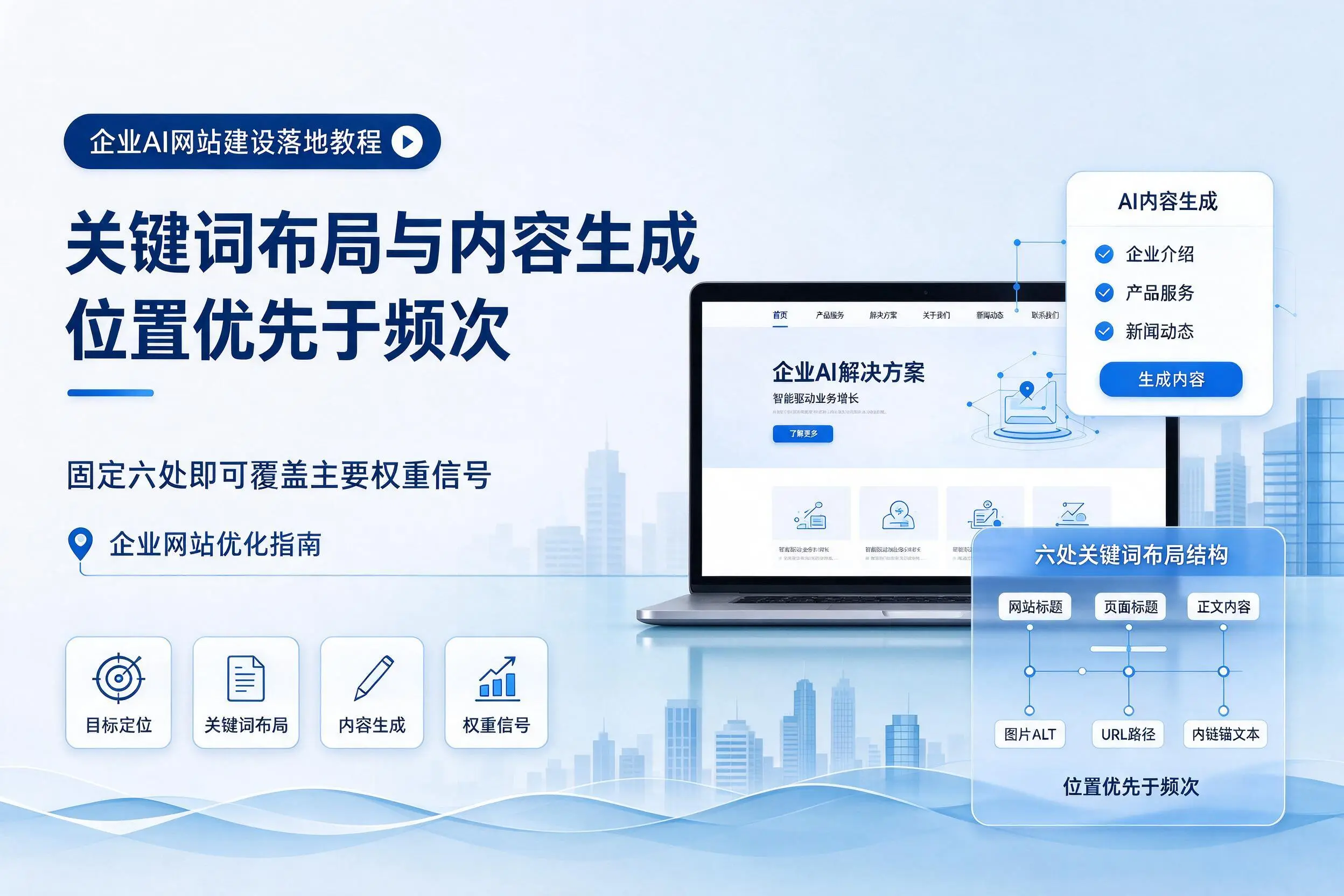 许昌企业AI网站建设落地教程：关键词布局与内容生成